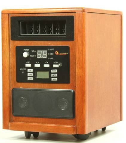 Dr Infrared Heater DR928 Music Heater with with AM/FM Radio