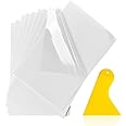 Yourkar 10 PCS Car Windshield Sticker, 4"x 6" Static Cling Window Film for Stickers Easy Application Removal and Re-Application, Car Windshield Sticker Applicator