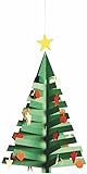 Flensted Mobiles Calendar Tree 1 Hanging Mobile - 8 Inches Cardboard