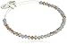 Alex and Ani Brilliance Bead Milky Way Light Blue/Shinny Silver Bracelet
