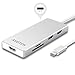USB-C Digital AV Multi-port Adapter, AVOTCH USB C Hub ,3.1 Type C Hub with Power Delivery for Charging, HDMI 4K Output, Card Reader, 3 USB 3.0 Ports[Compatible with Apple New MacBook 2015 ,2016]
