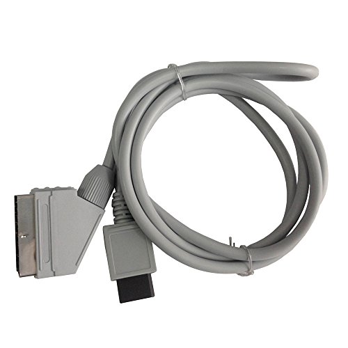 OSTENT RGB Scart Video HD HDTV AV Cord Cable Compatible for Nintendo Wii Video Game
