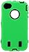 Generic MC0134 Cell Phone Case for iPhone 4/4th Generation - Non-Retail Packaging - Green