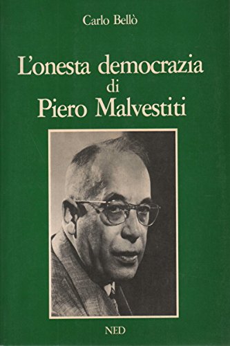 Reicecadi L'onesta democrazia di Piero Malvestiti scarica PDF Carlo