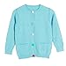YJ.GWL Little Girls Button Front Knit Uniform Cardigan Sweater