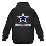 Duola Custom Dallas Cowboy Men's Hooded Sweatshirt Black