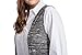 Chicwe Women's Melange Knit Plus Size Cardigan Style Vest with Pockets US14-32