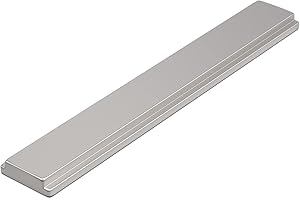 Shuisen Shower Door Magnet, 2-1/2" Glass Door Magnet Replacement for Swing Shower Door Handles, Shower Doors Strike Jamb, Shower Doors Replacement Parts, Silver 1 Pack