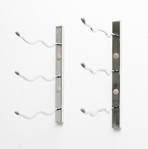 VintageView Le Rustique 6 Bottle Wall Mounted Wine Rack Stylish Modern