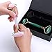 Natural Jade Roller Massager & Rose Quartz Facial Roller 2pcs Gift Set