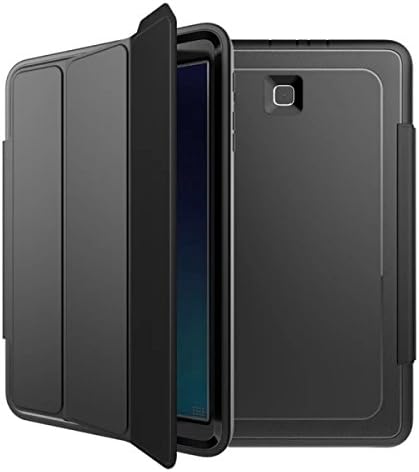 Samsung Galaxy Tab E 9.6" SM-T560,Three Layer Drop Protection Rugged Protective Heavy Duty Tablet Case with Magnetic Smart Auto Wake / Sleep Cover for Samsung Galaxy Tab E 9.6" SM-T560 (Black)