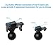 Mount Holder for YI Dash Camera,Suction Cup Mount for YI Dash Cam (2 Packs) with 2 Different Pivot Swivel Points,2 Wipes(Dry and Wet),2 3M Double Sided Adhesive Tapes