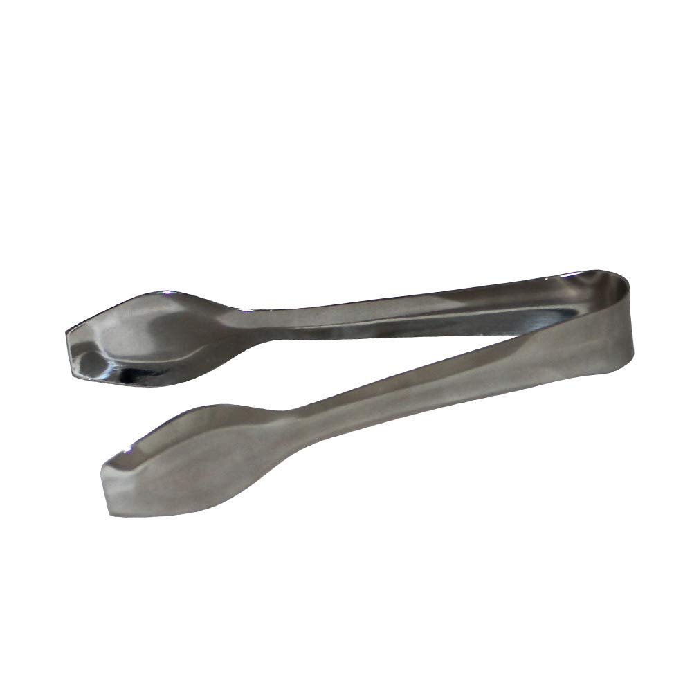 Bitto Charcoal Tongs Stainless Steel Small Smoking Accessories, Approx. 12 cm