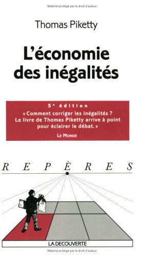 L'économie des inégalités by Thomas Piketty (Mass Market Paperback)