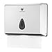 Toilet Tissue Dispenser, Paper Towel Dispenser, Wall-Mounted Bathroom Tissue Dispenser (White)
