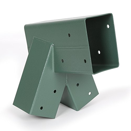 ECOTRIC Heavy Duty Steel AFrame Swing Set Mounting Bracket Green w