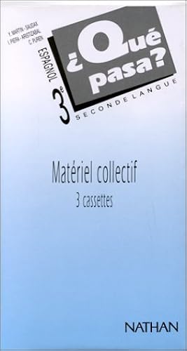 Download Qué pasa ? Espagnol 3ème, seconde langue. Matériel collectif, 3 cassettes PDF