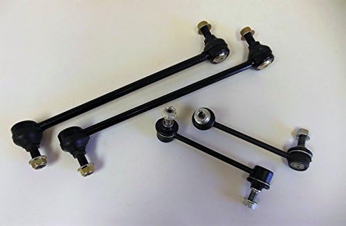 Kit of 4 Pcs. Aftermarket replacements 2 Front and 2 Rear Sway Bar Links Right and Left Side