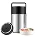 SSAWcasa Soup Thermos for Adults, 27oz Thermos for Hot Food, Wide Mouth Stainless Steel Food Thermos Jar, Insulated Lunch Container with Spoon & Handle, Leak Proof Thermal Bento Box Flask Meal Carrier