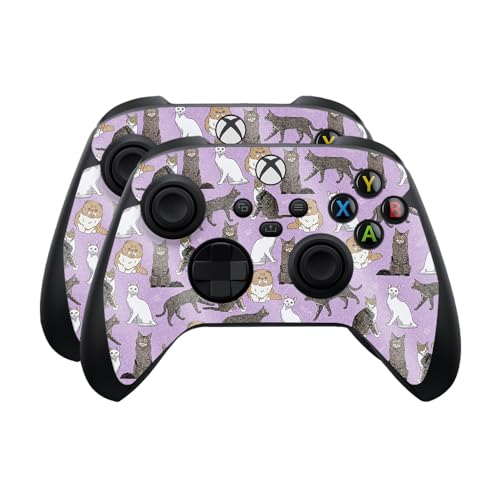Glossy Glitter Skin Compatible with Microsoft Xbox Series X|S Controller (2 Pac…