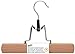 Honey-Can-Do HNG-01536 Basic Clamp Skirt/Pant Hanger, 4-Pack, Cedar