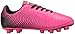 Vizari Stealth FG Soccer Shoes | Firm Ground Outdoor Soccer Shoes for Boys and Girls | Lightweight and Easy to wear Youth Outdoor Soccer Cleats | Pink/Black | Little Kid