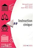 Instruction civique 2004-2005 by