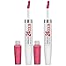Maybelline SuperStay 24 2-Step Liquid Lipstick Makeup, Blush On, 2 COUNT