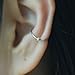 0.8, 20 gauge Fake Conch Piercing Ear Cuff, Cartilage Earring, Fake Body Piercing, Ear cuff, Holiday Gift, for her, Handmade Gift