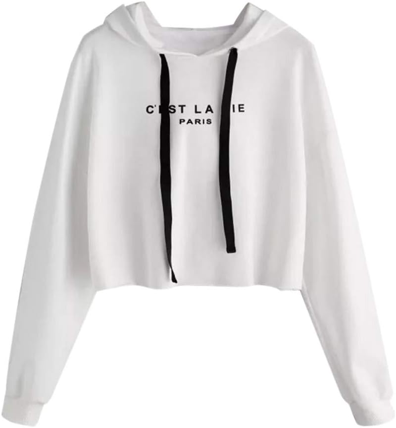 HYIRI ✈ Crazy Fashion Casual Sweatshirt,Women's Long Sleeve Jumper Pullover Solid Blouse