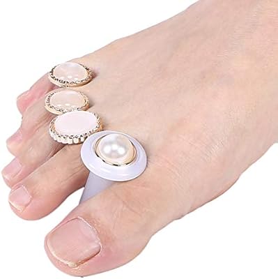 Amazon Co Jp 簡単なペディキュアのつま先のセパレーター ネイルアートのつま先のセパレーター シンプルでエレガントな再利用は 家庭用のサロンショップを圧迫するのを防ぎます My 05 ドラッグストア