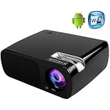 ICopter WIFI Android4.4 LED Projector 800x480 Home Theater 200'' Portable Multimedia Private Cinema&nbsp;support 1080P HDMI TV VGA AV USB YPBPR for Business Meeting Movie Video