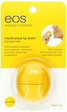 EOS Tangerine Medicated Lip Balm Sphere, 0.25 Ounce