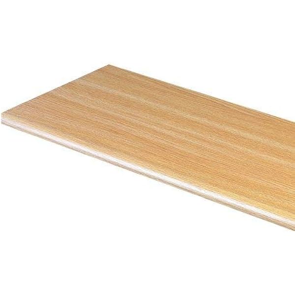 Amazon Com 12 Inch X 48 Inch Wood Shelf For Slat Wall Grid Wall And Merchandiser Displays Maple Office Products