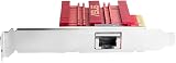 ASUS XG-C100C 10Gbps PCIe Network Adapter 10GBASE-T RJ45 QoS view 3