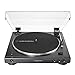 Audio-Technica AT-LP60X Bluetooth Fully Automatic Belt-Drive Turntable (Black) with Knox Gear Vinyl Record Cleaning Kitthumb 1