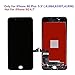 Premium Screen Replacement for iPhone 8 Plus (5.5 inch) - 3D Touch LCD Complete Repair Kits -LCD Touch Digitizer Display Glass Replacement with Tempered Glass, Tools, Instruction (Black)