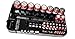 Battery Tester Caddy Organizer holds up to 72 batteries wall mount or counter top primary