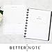 BetterNote 2020 Monthly Calendar Disc-Bound Planners, Fits 11-Disc Levenger Circa, Arc by Staples, TUL by Office Depot, Letter Size 8.5
