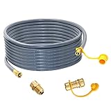 Upgraded 36 Feet 1/2 Inch Natural Gas Hose propane