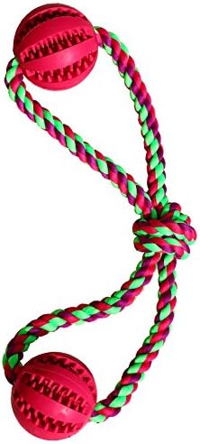 Dog Rope Chew Toys with Ball for Tug of War with Your Small Medium and Large Size Puppy