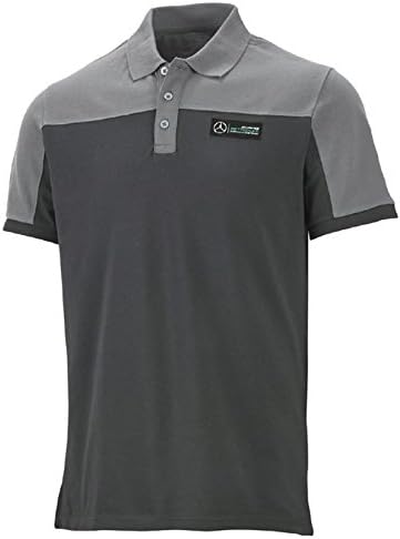 Mercedes AMG Petronas Gray Race Polo Shirt