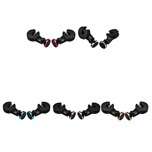 MeiBoAll Car Backrest Hook Multifunctional Mobile Support Magnetic Mobile Phone Bracket (Rose gold - left)