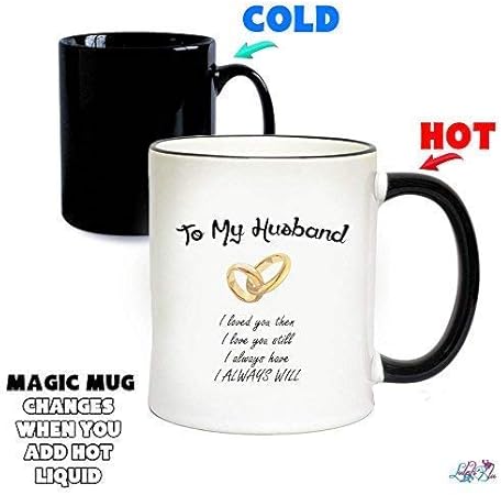 to my husband color changing mug