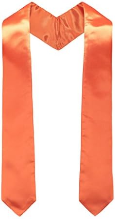 Graduation Stole for Academic Commencements, 60''Long, Adult, 15 Colors