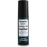 Dowite Guitar String Cleaner and Lubricant, 2.7 OZ(80ml) Anti-Rust Conditioner with Press-Type Sponge Applicator for Acoustic &amp; Electric Guitars, Reduces Finger Noise for Smooth Performance