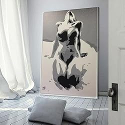 Black And White Woman Nude Sexy Erotic Aesthetic