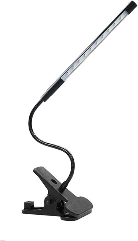 Clip flexible en la lámpara de luz LED para la tableta de lectura de