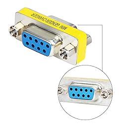 abcGoodefg 9 Pin RS-232 DB9 Male to Male Female to