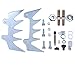 Adefol Chain Saw Bumper Spike/Felling Dog 21pcs Kit for Stihl MS660 MS460 MS440 066 046 044 Replacement Parts with Chain Adjuster Tensioner, Bar Stud, Bar Nut for 1122 664 0503, 1122 664 0508